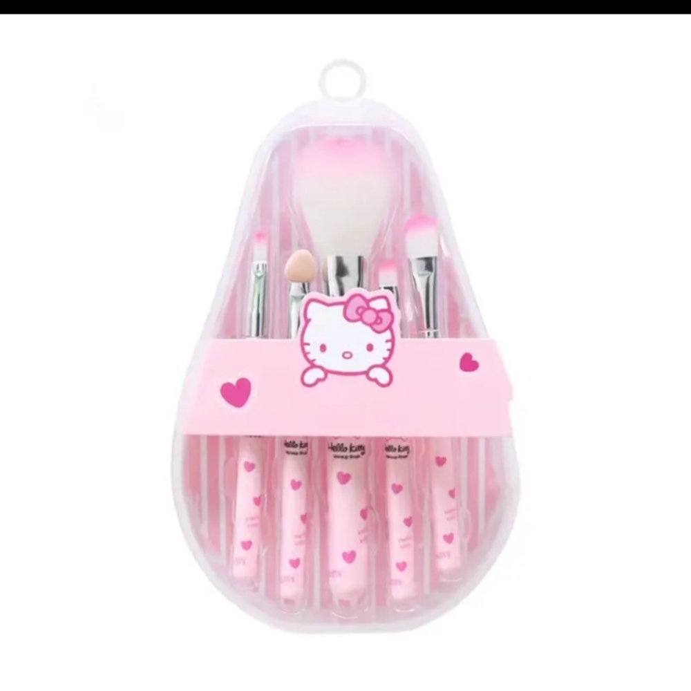🆕Hello Kitty Make-up Brush Set.